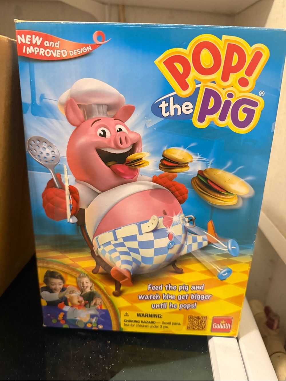 Goliath Pop! The Pig Family Feeding Game - Pink Pig Puzzle Game
